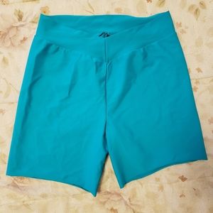 Blue Bike Shorts